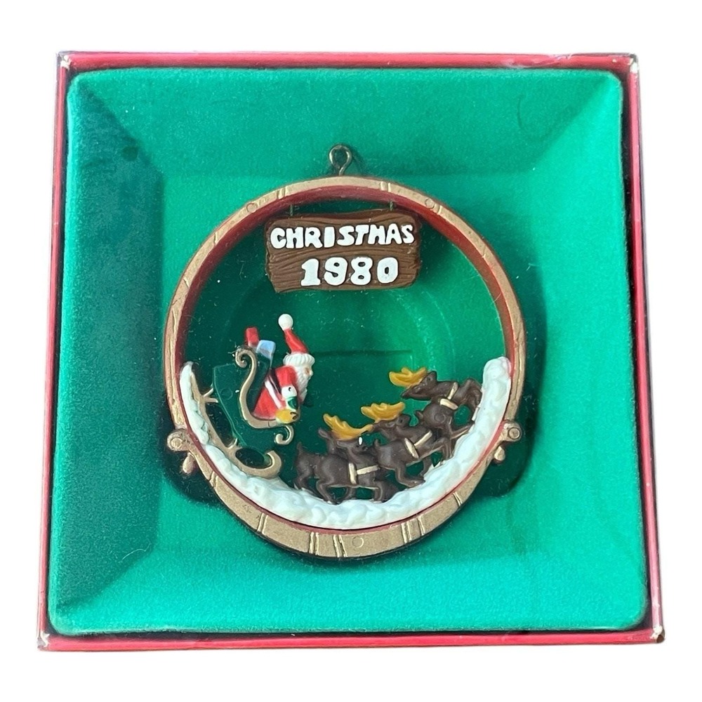 Jolly Old St‎ Nick The Ornament Shoppe 1980 The Designers' Collection Ornament
